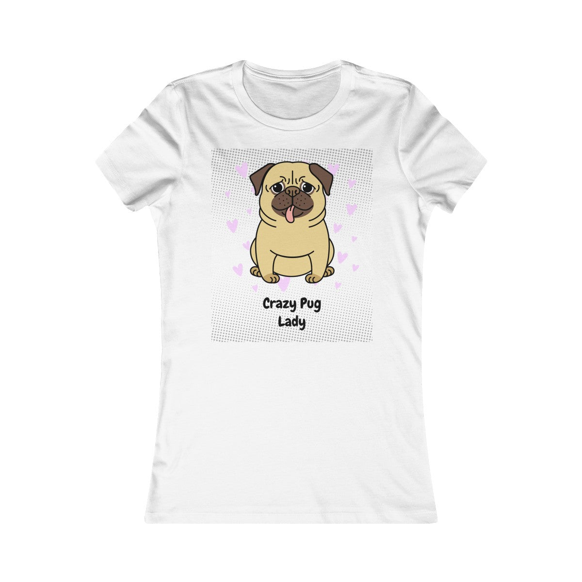 Crazy Pug lady - Teeznmo