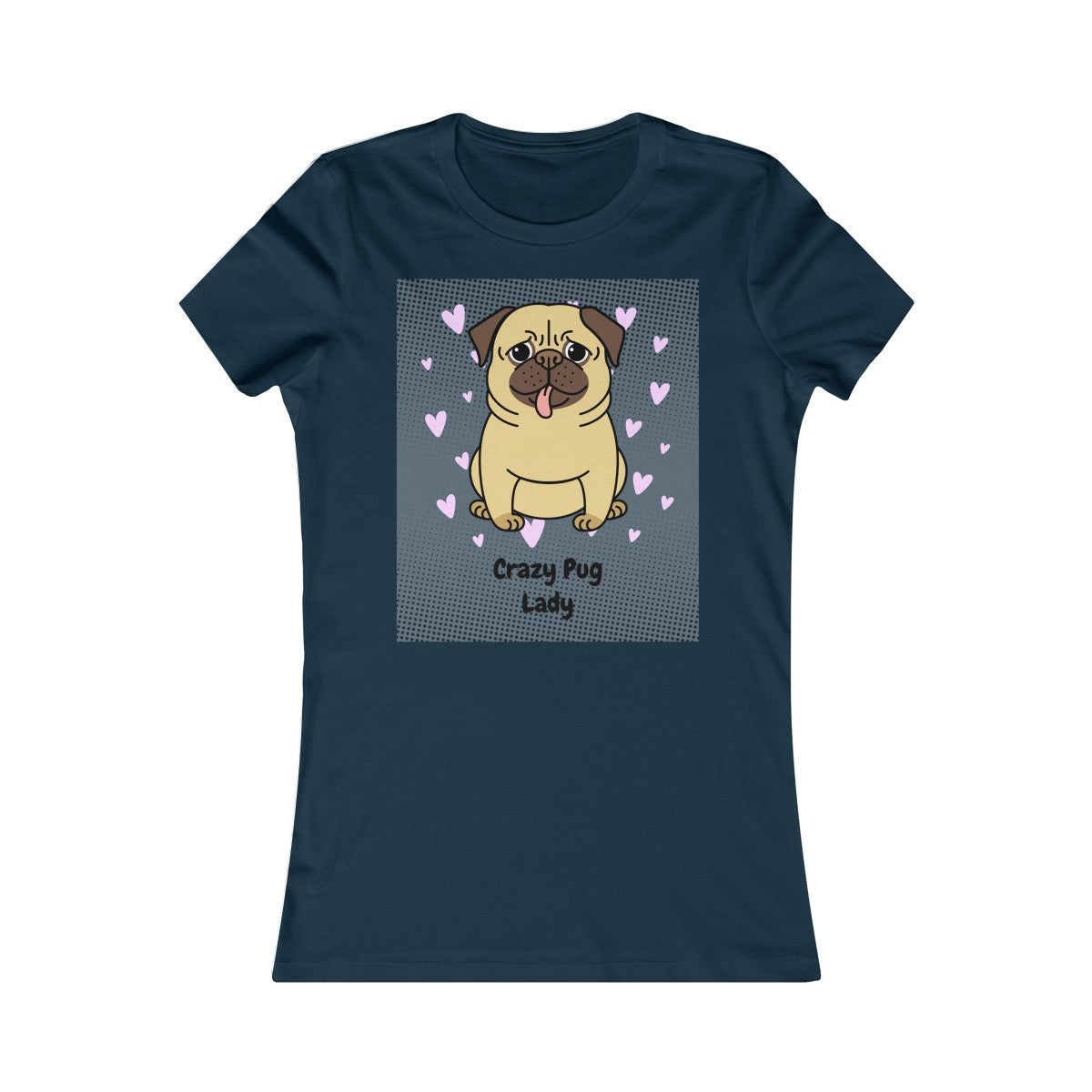 Crazy Pug lady - Teeznmo