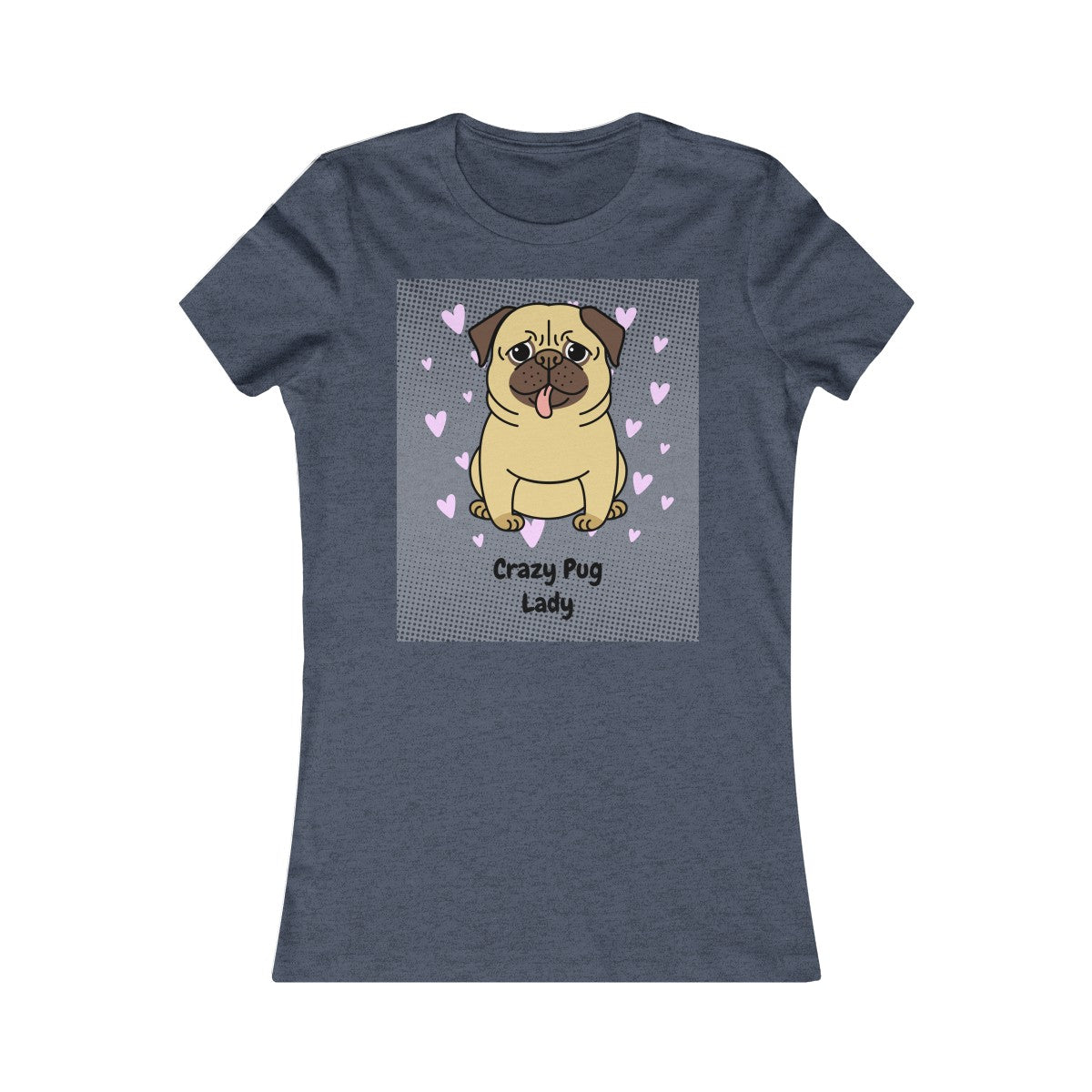 Crazy Pug lady - Teeznmo