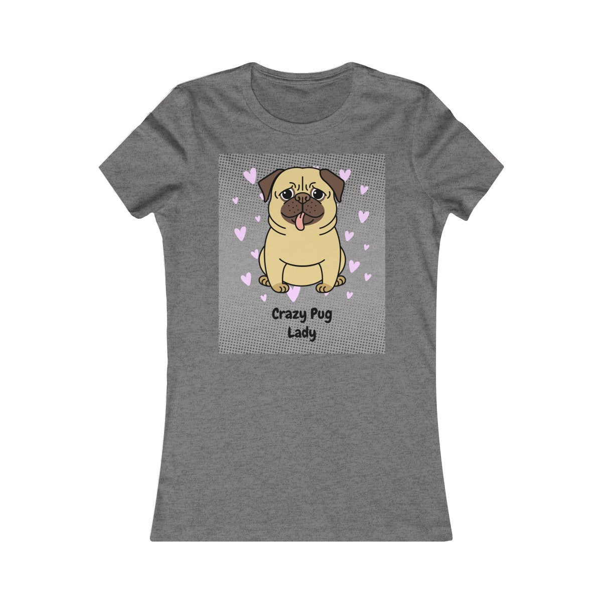Crazy Pug lady - Teeznmo