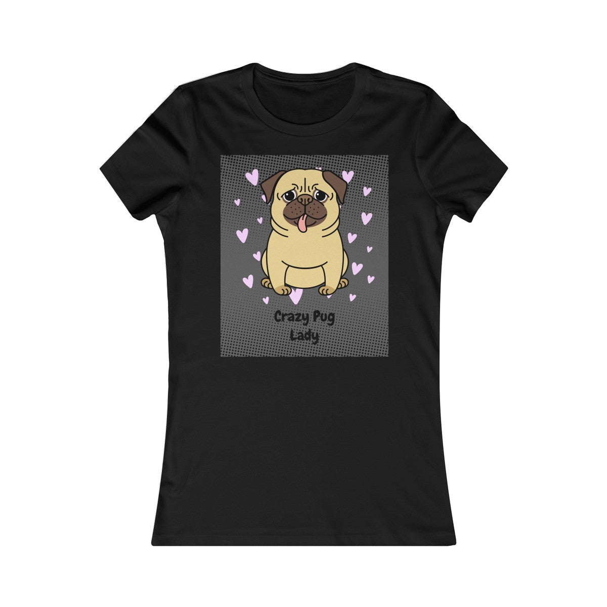 Crazy Pug lady - Teeznmo