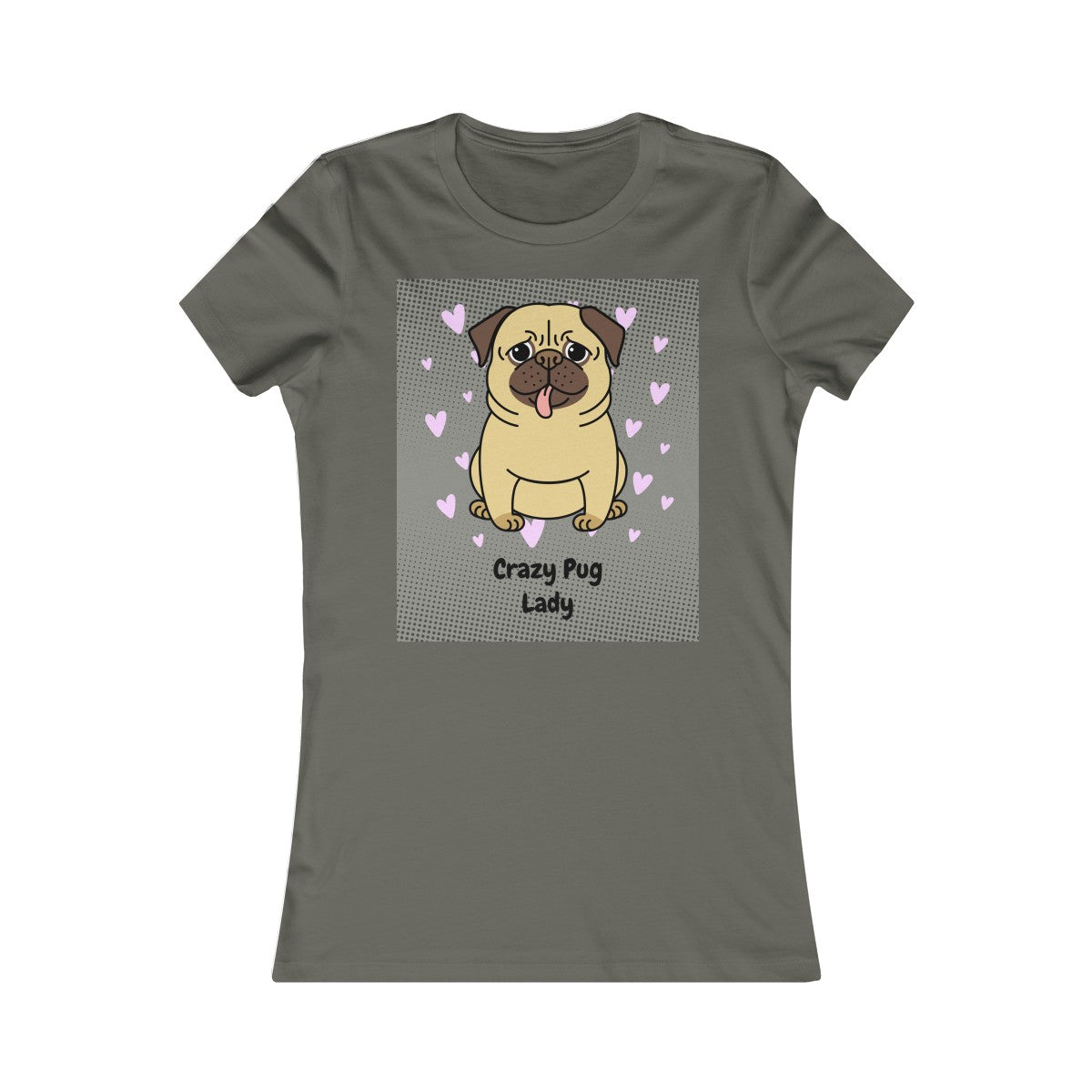 Crazy Pug lady - Teeznmo