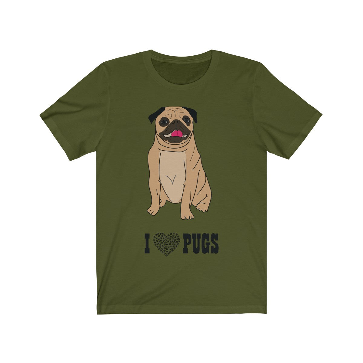 I Love Pugs - Teeznmo