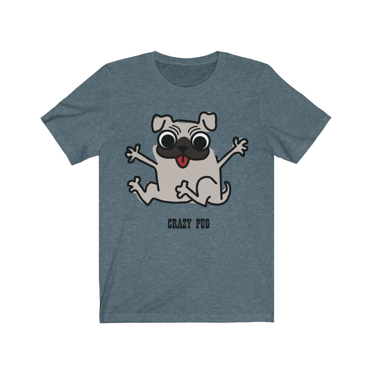 Crazy Pug - Teeznmo