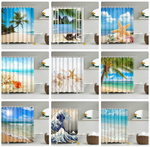 Beach Shower Curtains - Teeznmo