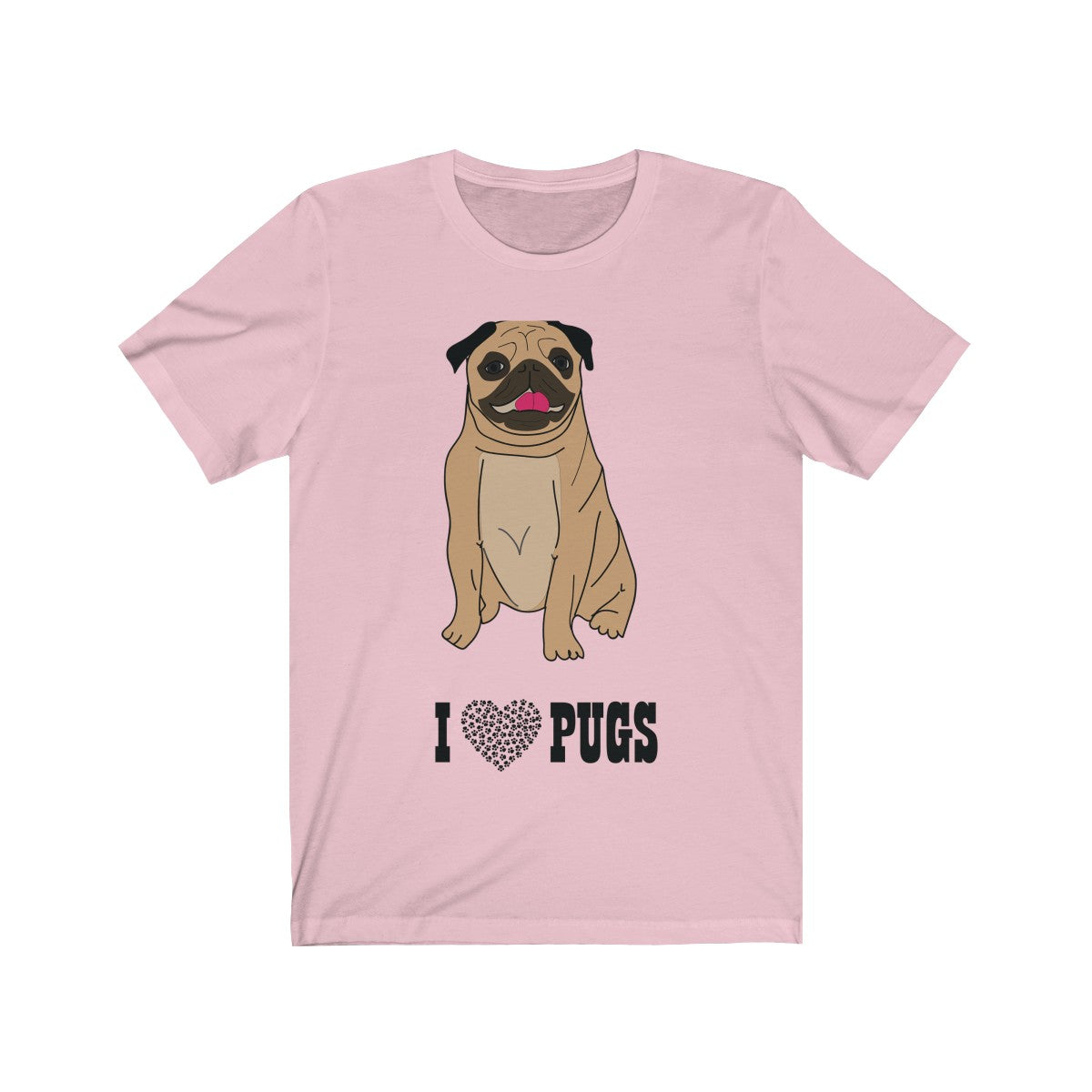 I Love Pugs - Teeznmo