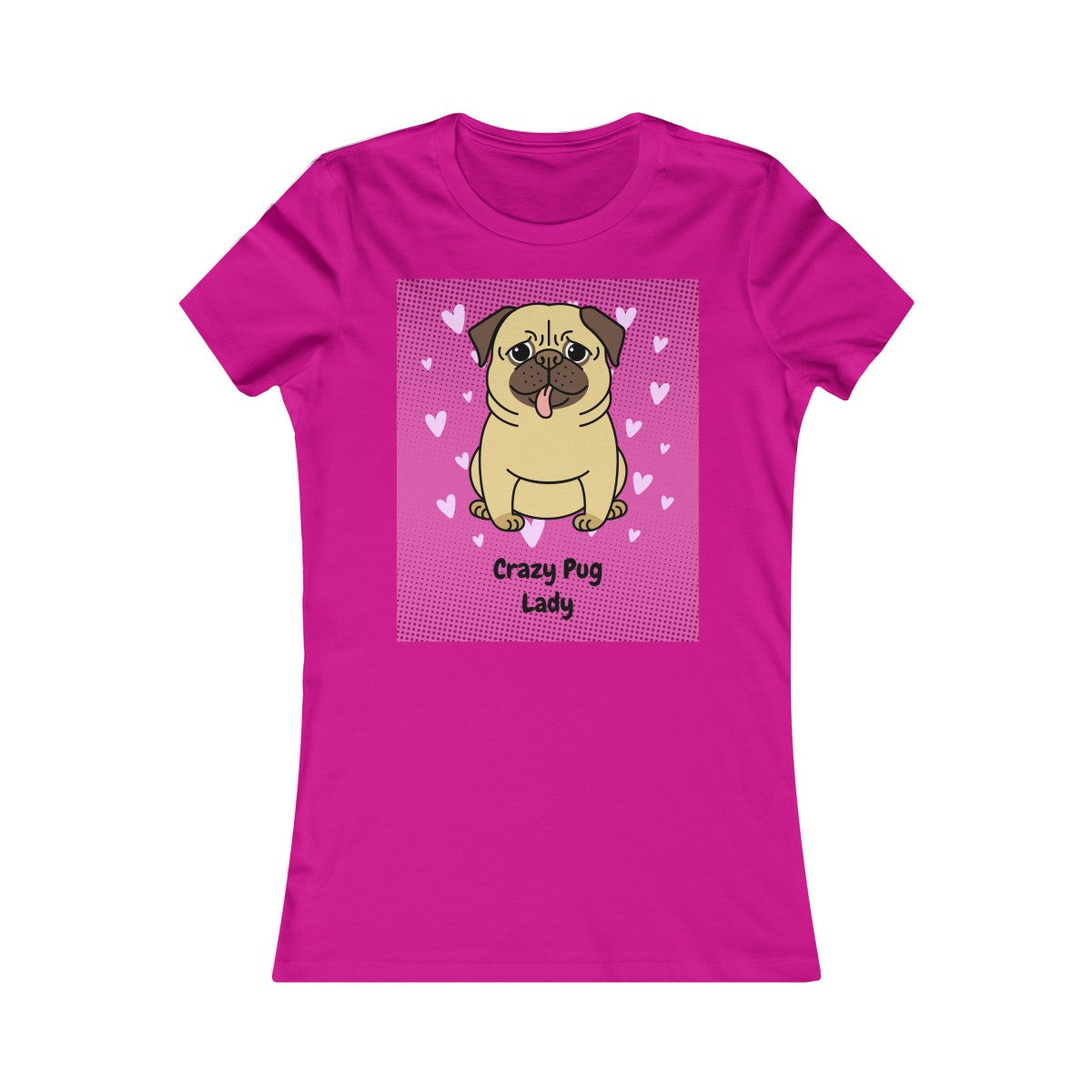 Crazy Pug lady - Teeznmo