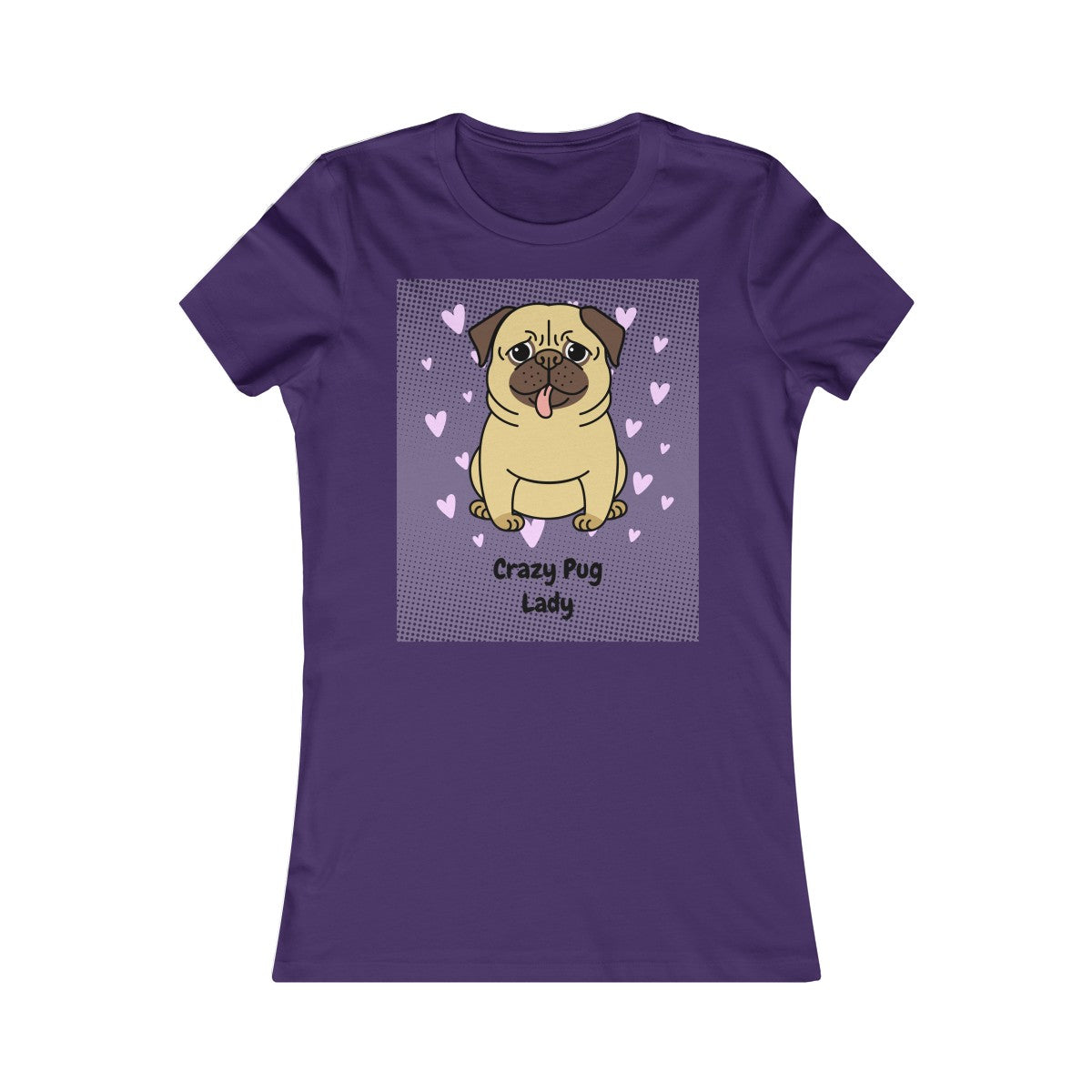 Crazy Pug lady - Teeznmo
