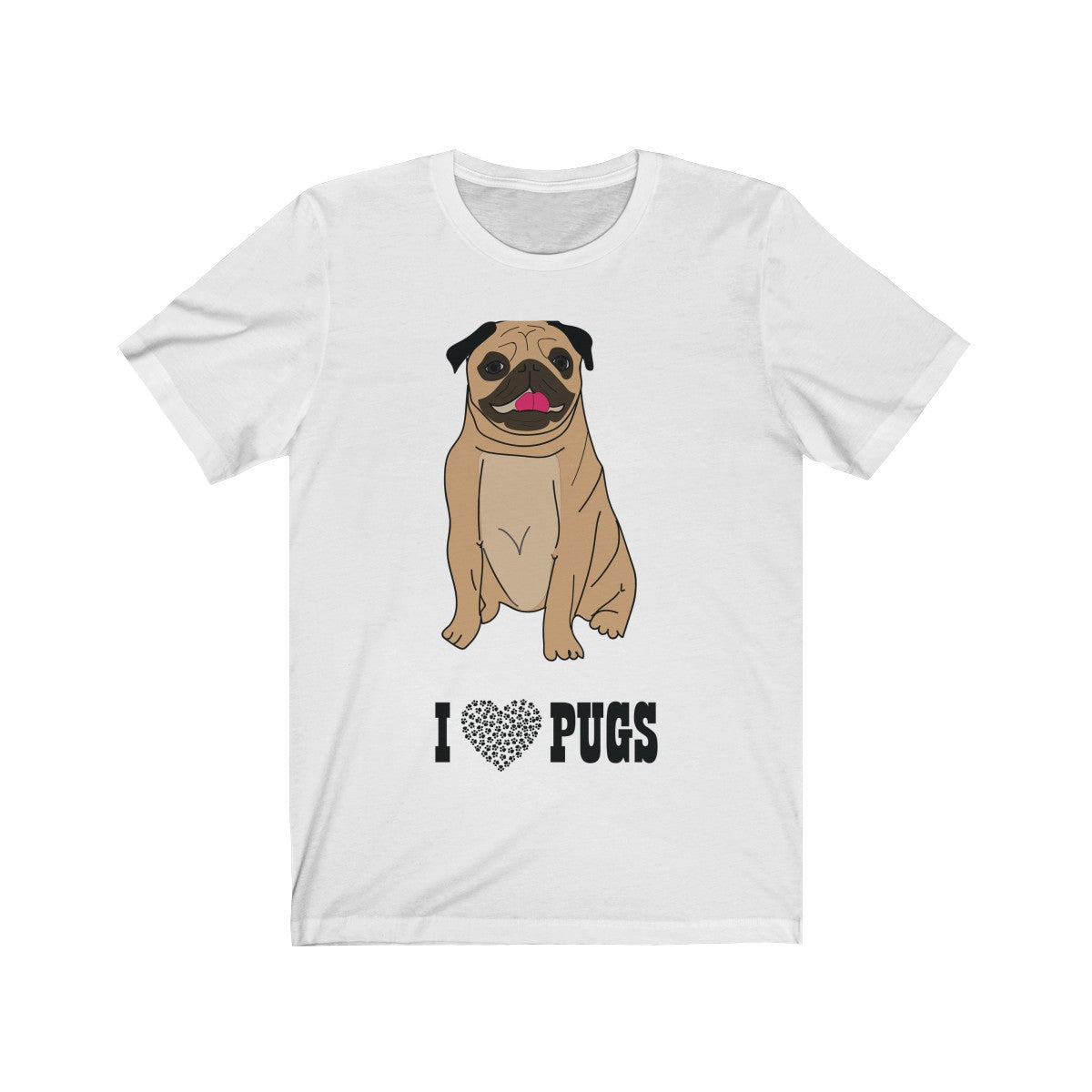 I Love Pugs - Teeznmo