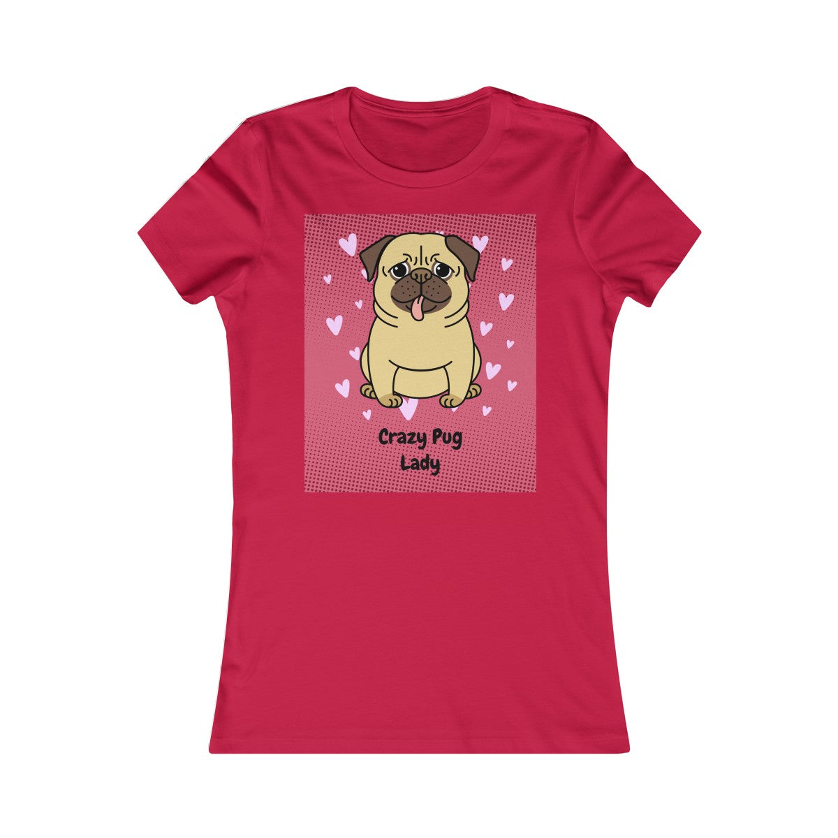Crazy Pug lady - Teeznmo