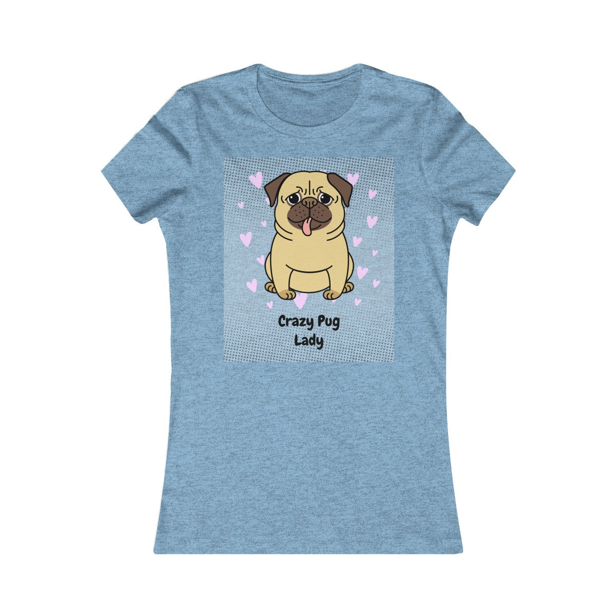 Crazy Pug lady - Teeznmo