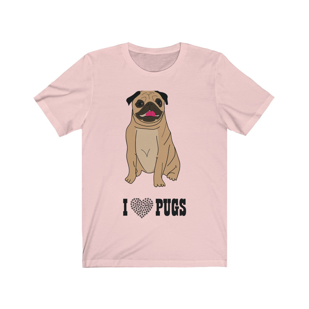 I Love Pugs - Teeznmo
