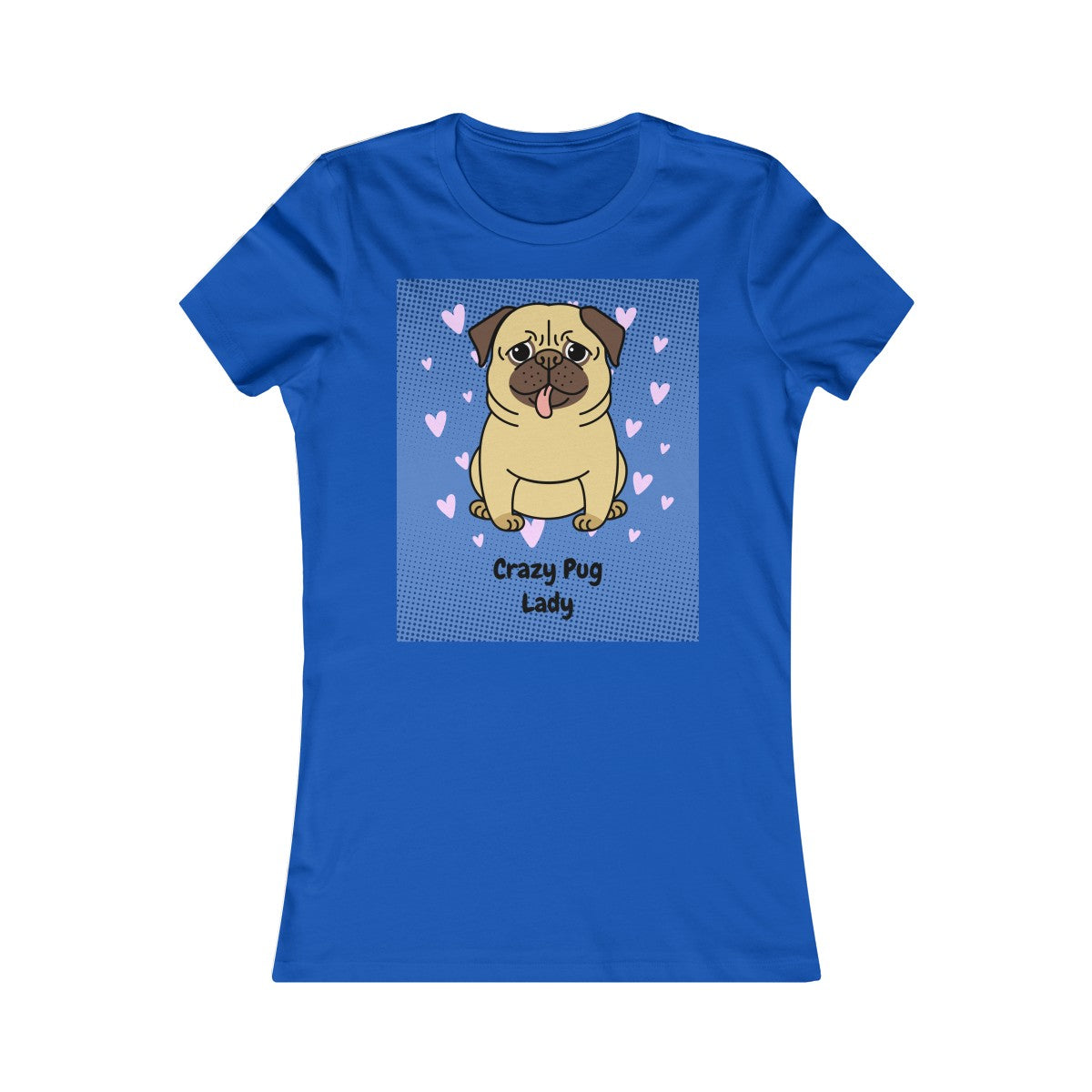 Crazy Pug lady - Teeznmo