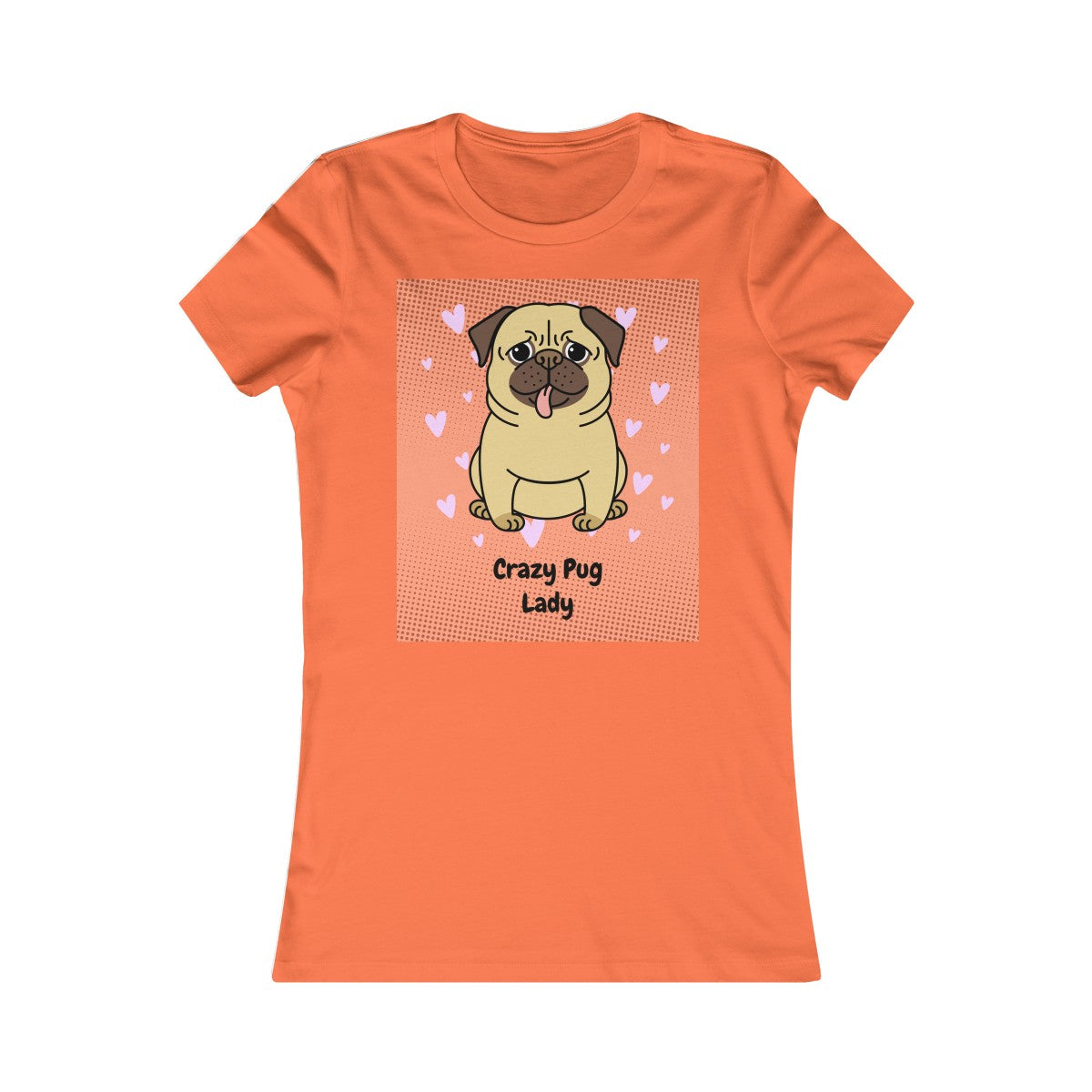 Crazy Pug lady - Teeznmo