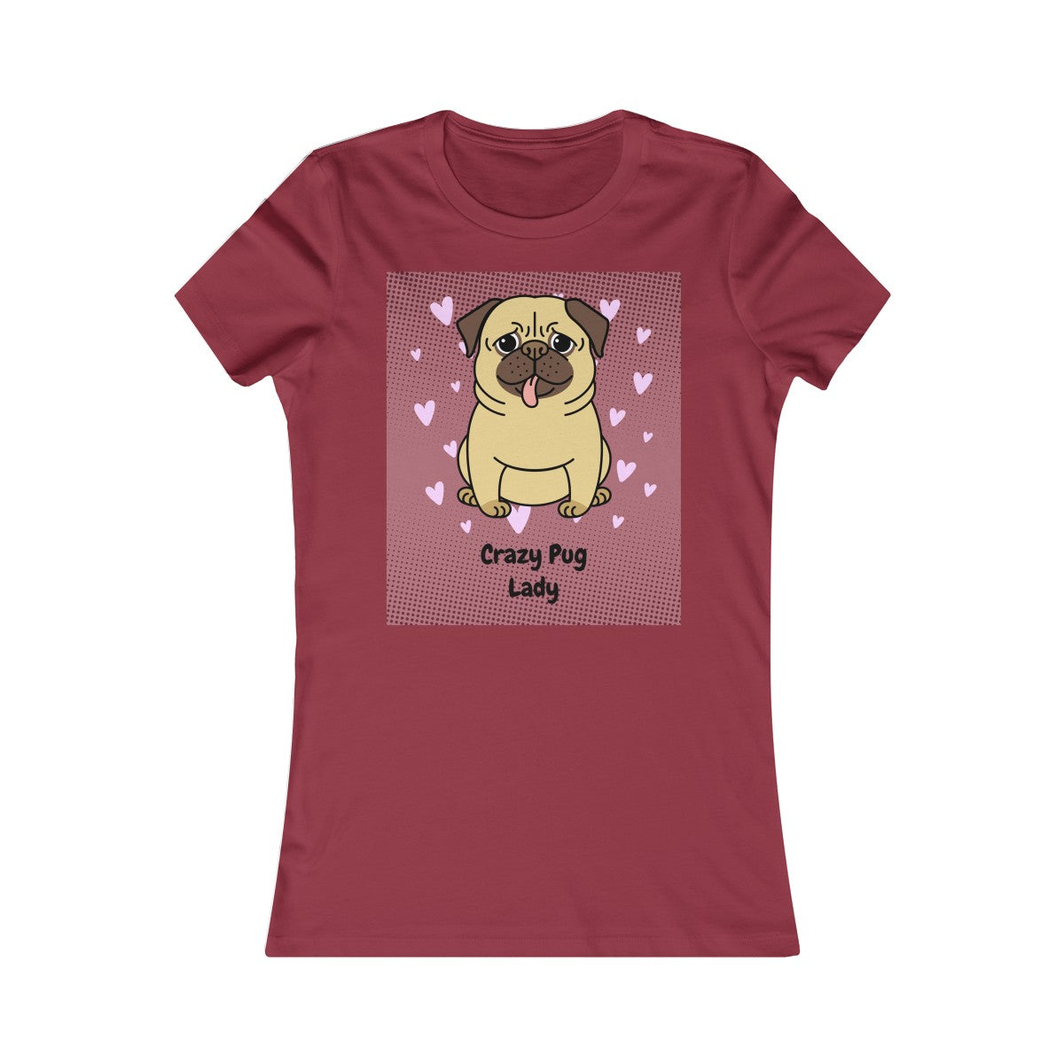 Crazy Pug lady - Teeznmo