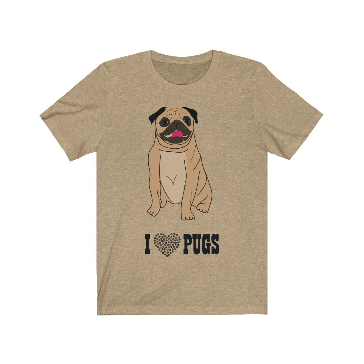 I Love Pugs - Teeznmo