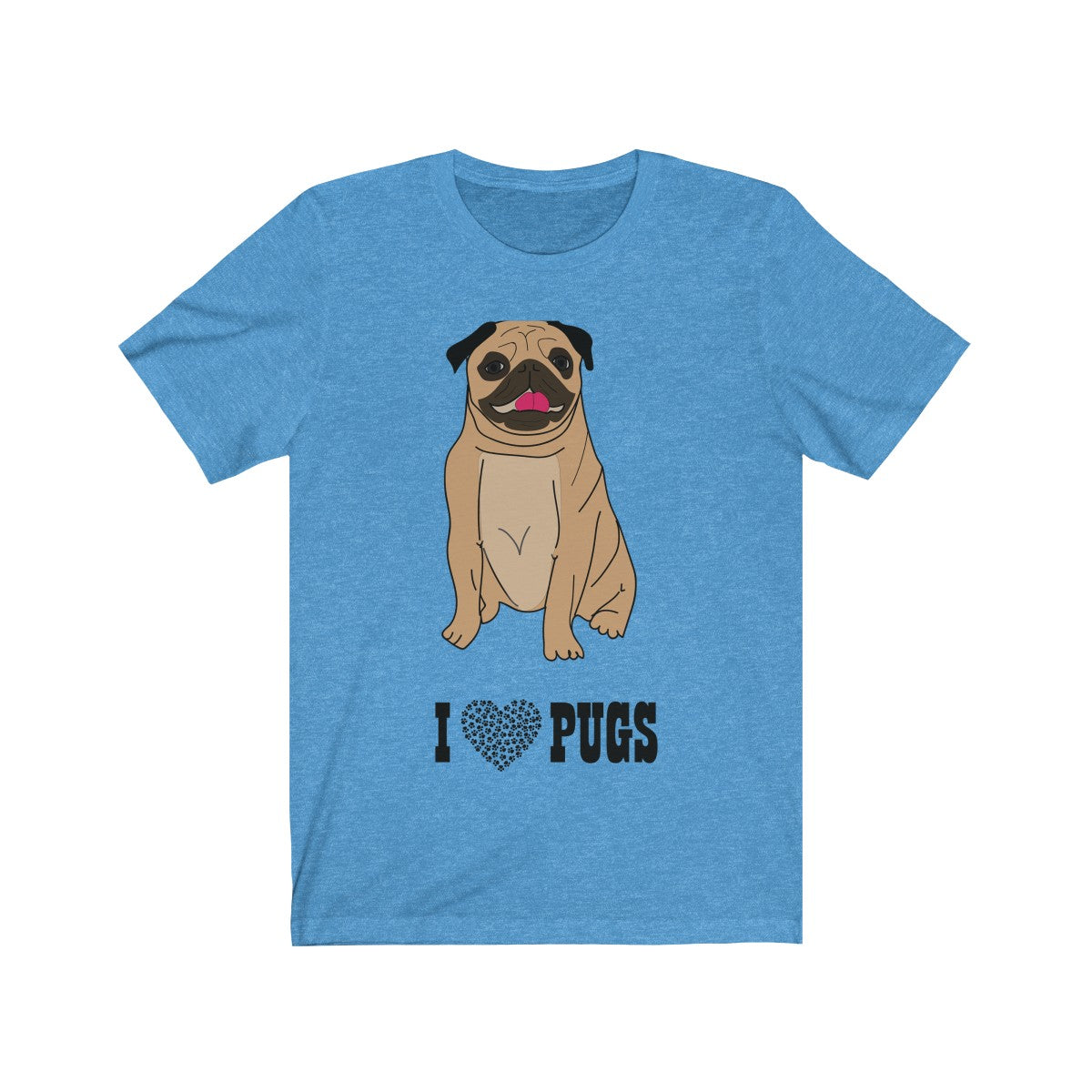 I Love Pugs - Teeznmo