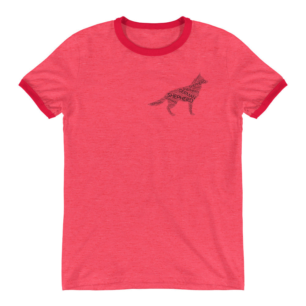 German Shepherd Words - Teeznmo