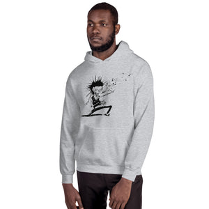 Undead Guitarist Hooded Sweatshirt