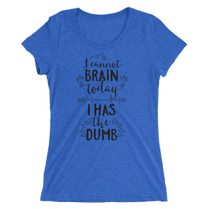 I can't Brain today, I has the Dumb - Teeznmo