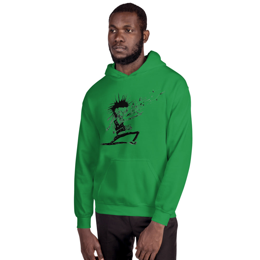 Undead Guitarist Hooded Sweatshirt