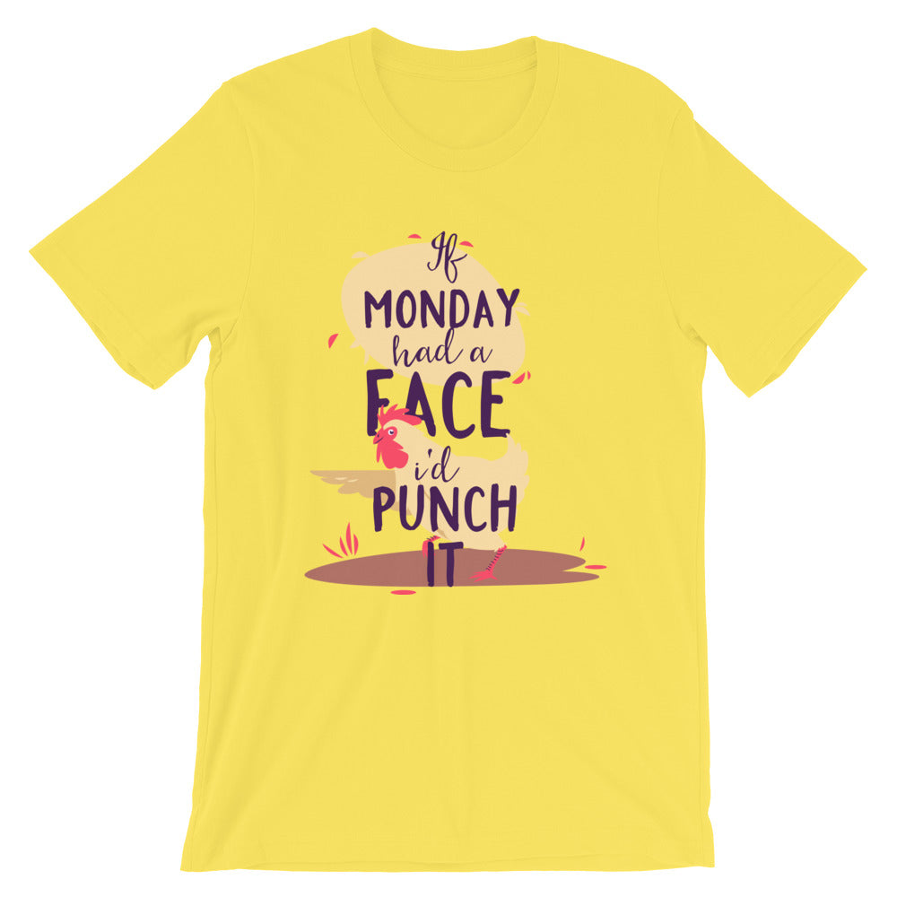 If Monday had a face id punch it - Teeznmo