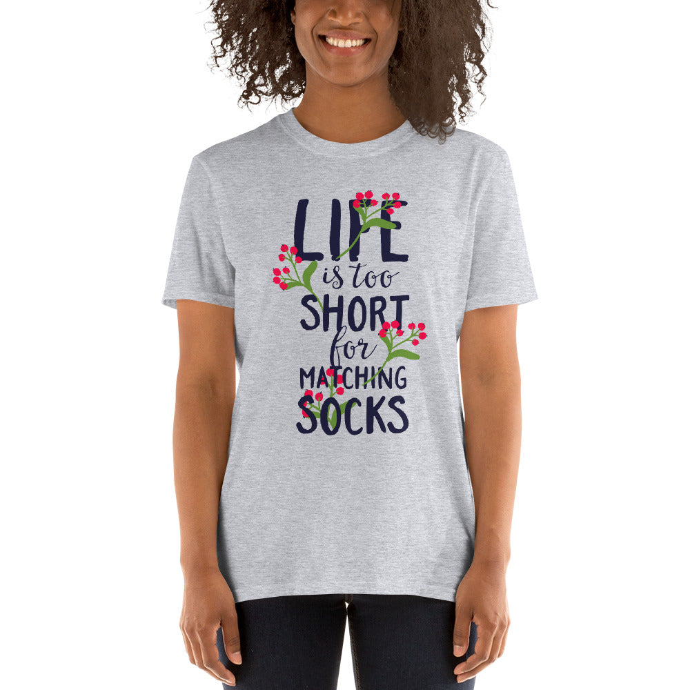 Life Too Short 4 Matching Socks - Teeznmo
