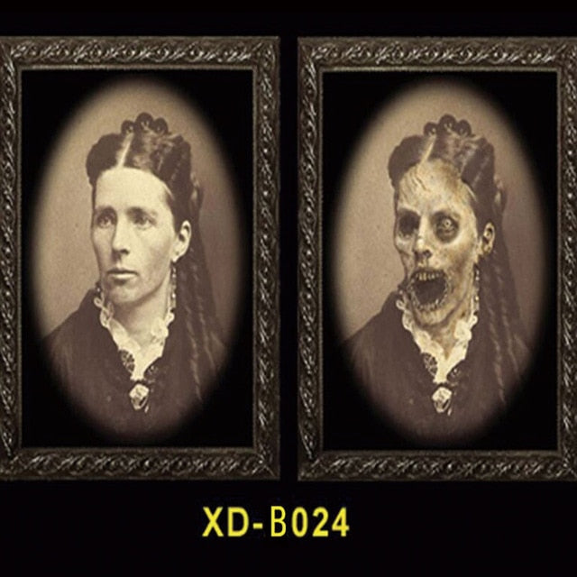 3D Horror Ghost Photo Frames