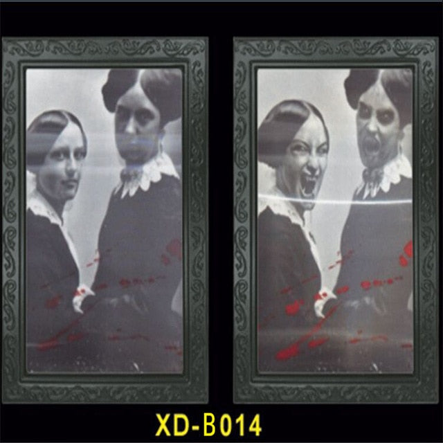 3D Horror Ghost Photo Frames