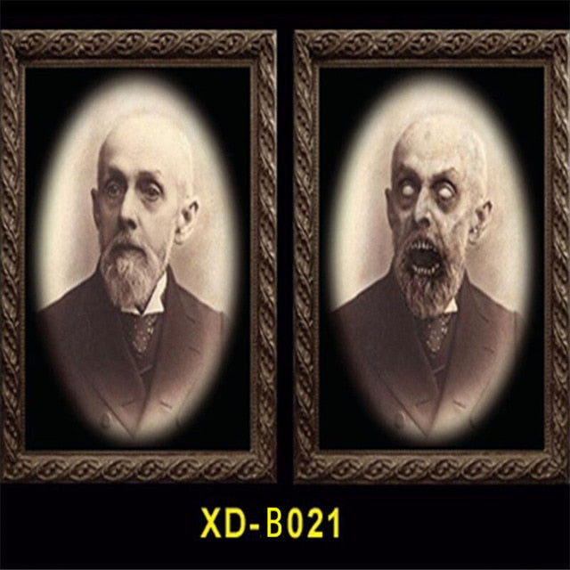 3D Horror Ghost Photo Frames