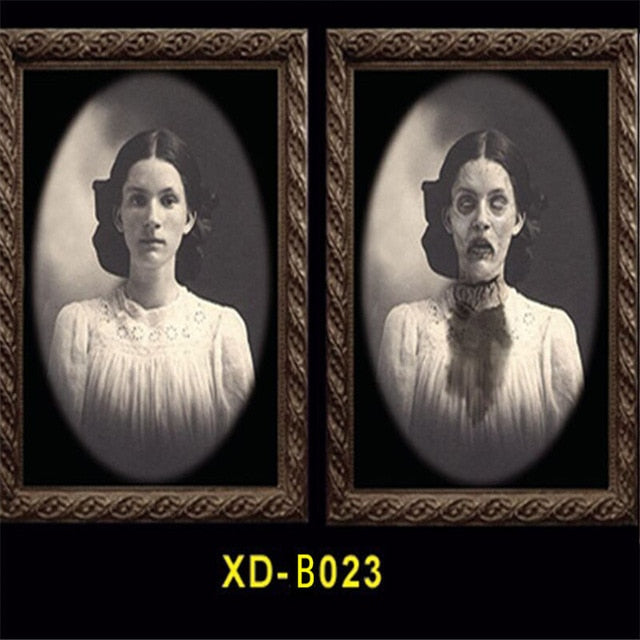3D Horror Ghost Photo Frames