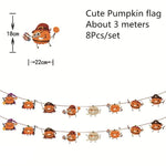 8pcs/set Hanging Halloween Decoration