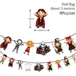 9pcs/set Hanging Halloween Decoration