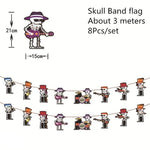 8pcs/set Hanging Halloween Decoration