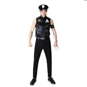 Sexy Police Uniform Couples Costume