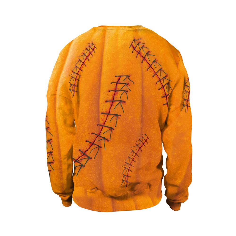 Unisex Halloween Scary pumpkin Sweatshirt