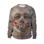 Unisex Terror Face Sweatshirt