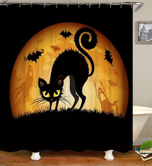 Cat Lovers shower curtains - Teeznmo