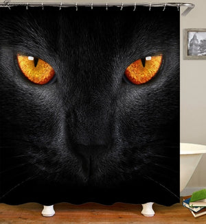 Cat Lovers shower curtains - Teeznmo