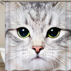 Cat Lovers shower curtains - Teeznmo