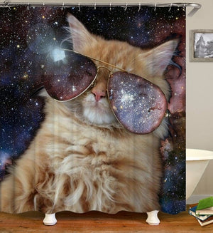 Cat Lovers shower curtains - Teeznmo