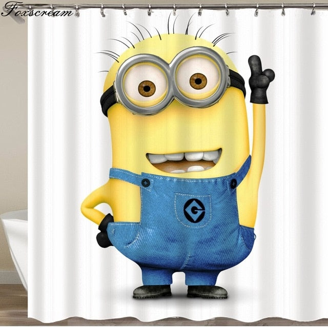 Minions Series Shower Curtains - Teeznmo