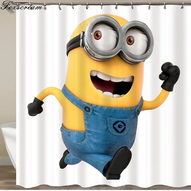 Minions Series Shower Curtains - Teeznmo