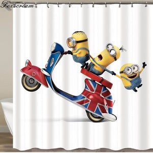 Minions Series Shower Curtains - Teeznmo