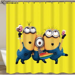Minions Series Shower Curtains - Teeznmo