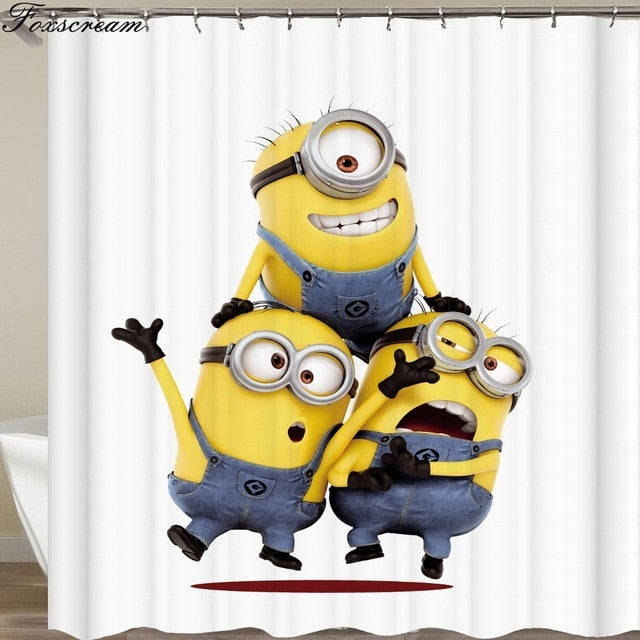 Minions Series Shower Curtains - Teeznmo