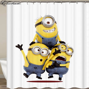 Minions Series Shower Curtains - Teeznmo