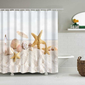 Beach Shower Curtains - Teeznmo