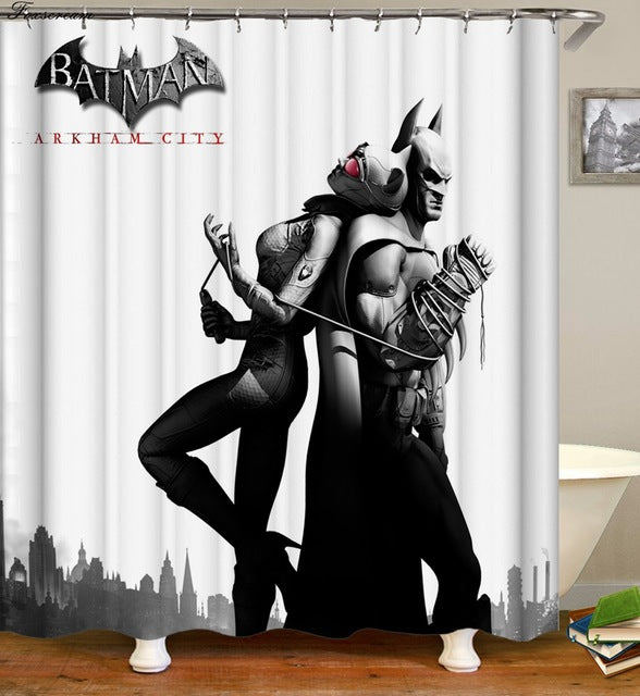 Super Heroes shower curtains - Teeznmo