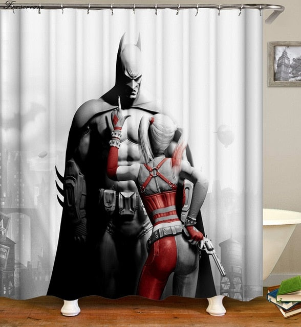 Super Heroes shower curtains - Teeznmo